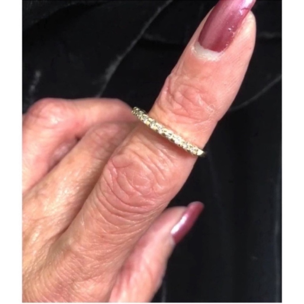 14K YG DIAMOND RING - Picture 3 of 14